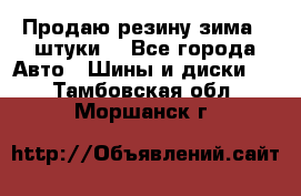 Продаю резину зима 2 штуки  - Все города Авто » Шины и диски   . Тамбовская обл.,Моршанск г.